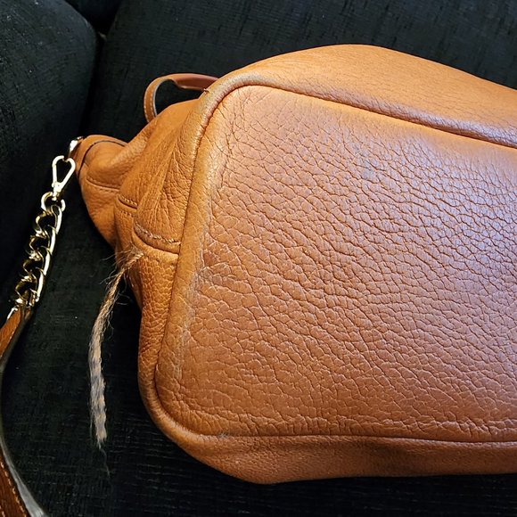 Michael Kors Brown Leather Shoulder Bag - Picture 5 of 12